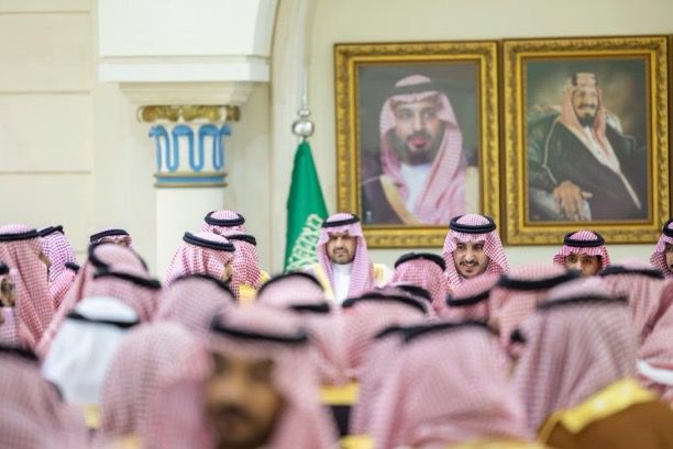 أمير منطقة الجوف يستقبل المهنئين بعيد الأضحى