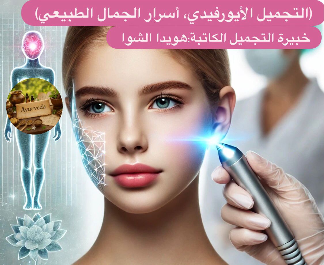 (التجميل الأيورفيدي، أسرار الجمال الطبيعي) .