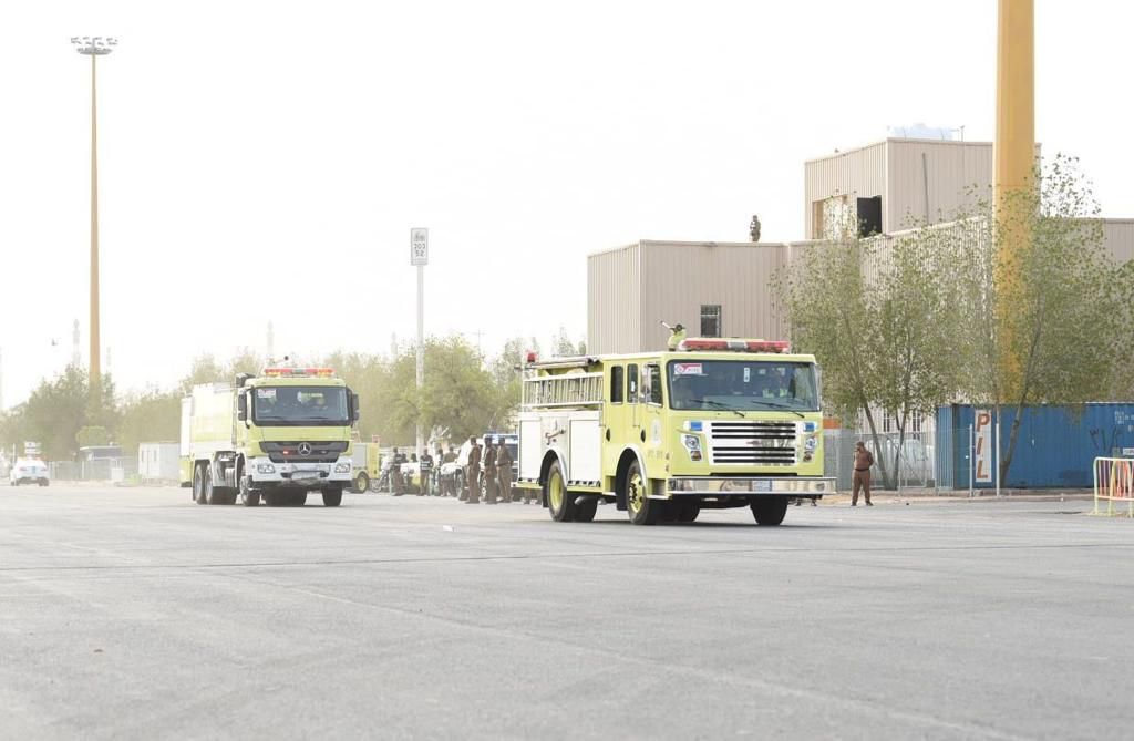 الدفاع المدني يرفع جاهزيته في مشعر عرفة ..