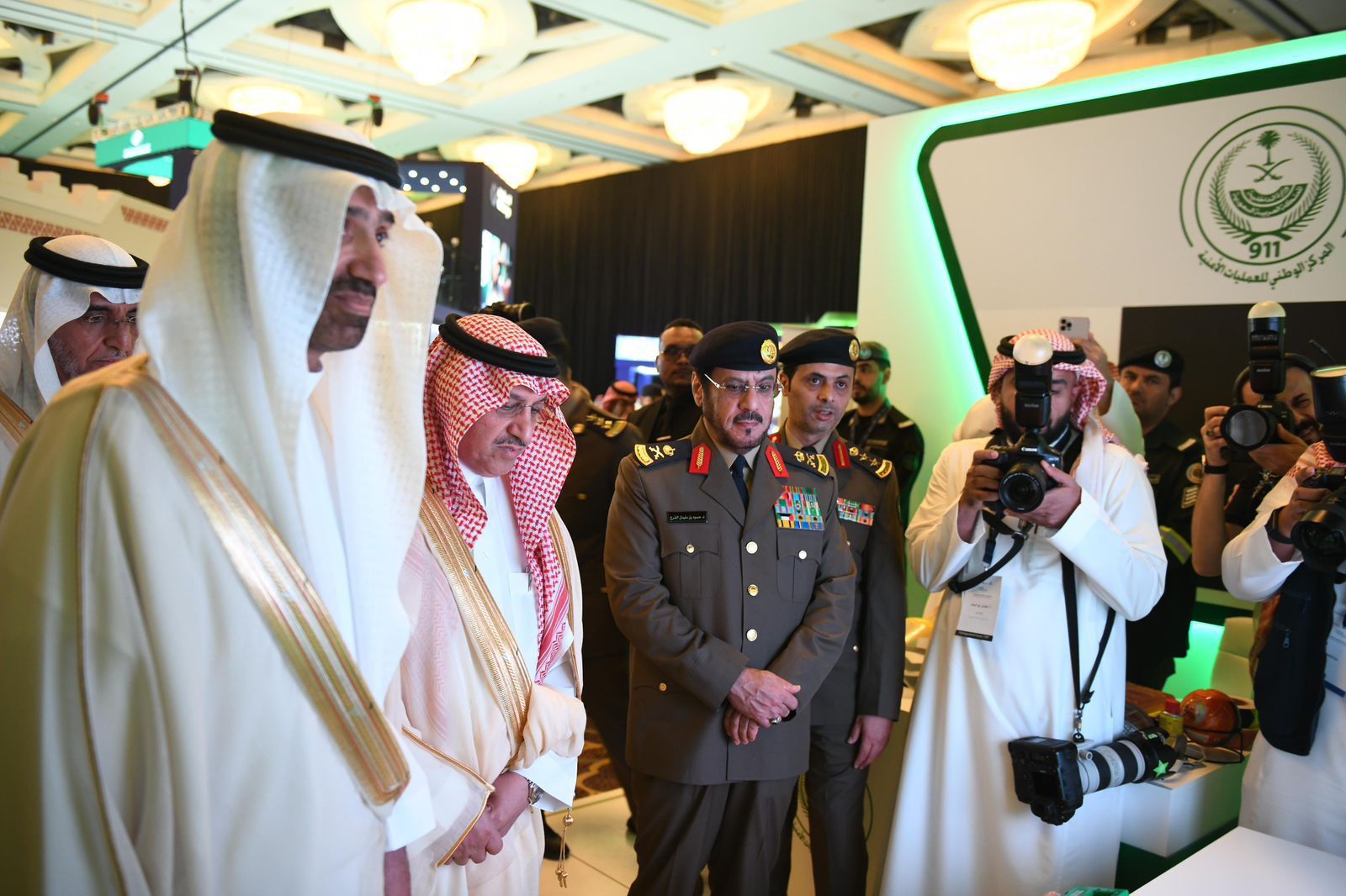 الدفاع المدني ومشاركته في معرض المؤتمر السعودي السادس