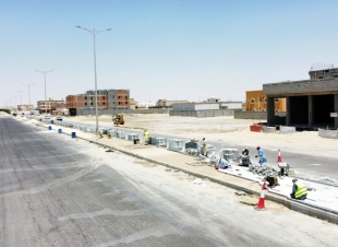 تنفذ بلدية محافظة النعيرية عدد من المشاريع التنموية 