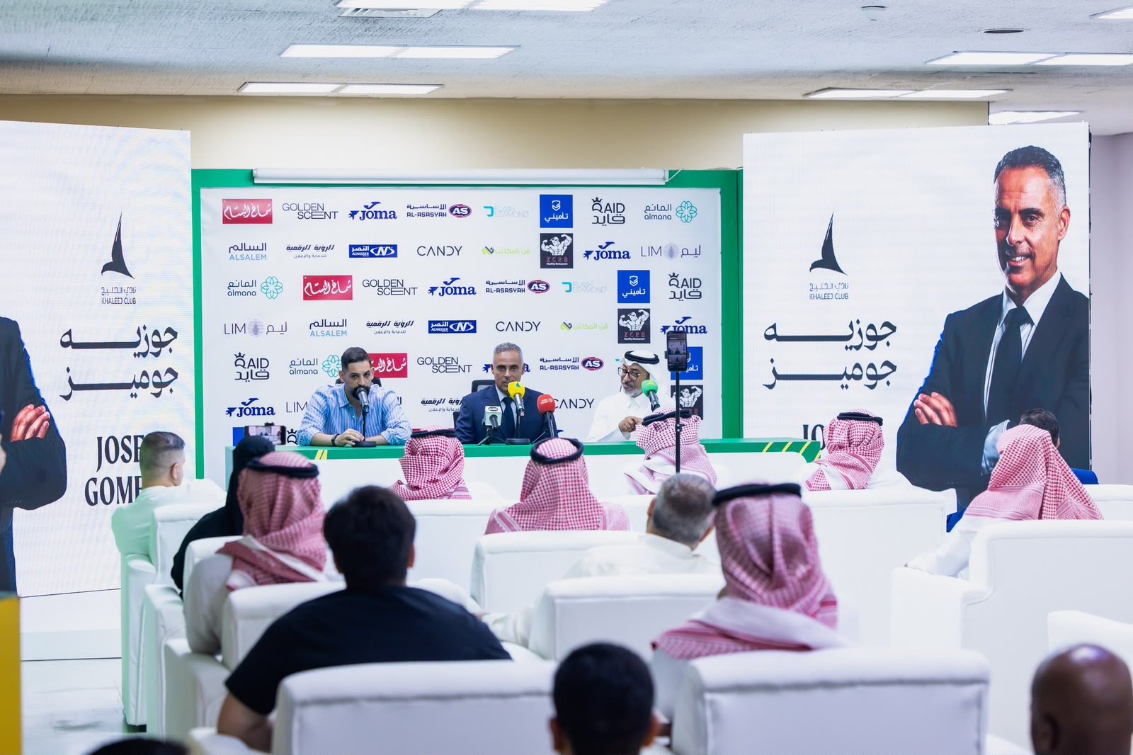 جوزيه جوميز في ظهوره الأول مع الدانة: وافقت على عرض الخليج لأنني أعشق التحديات.. ونسعى لبناء فريق متجانس